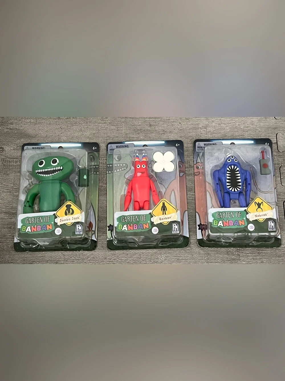 PhatMojo Garten of Banban Figure Set Jumbo Josh Banban Nabnab Drone/Remote 6+